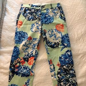 J. Crew Floral Patterned Women's Dress Pants